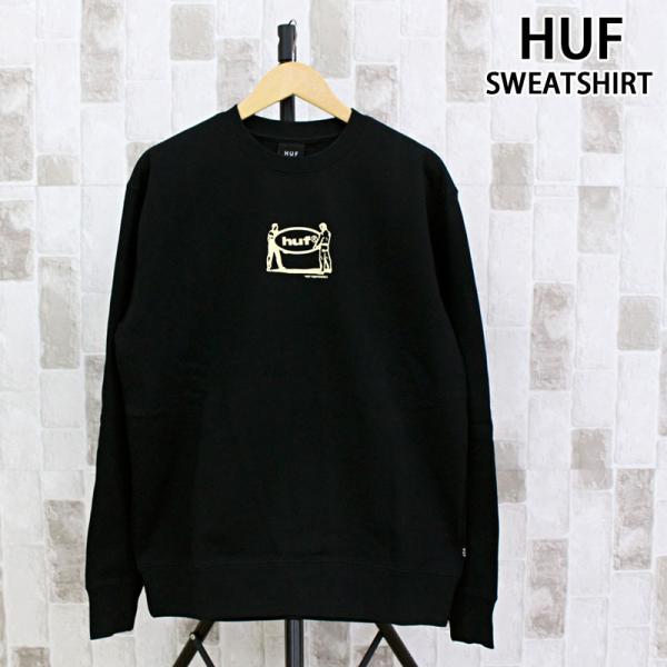 HUF（ハフ） リロケーションクルーネックスウェット RELOCATION