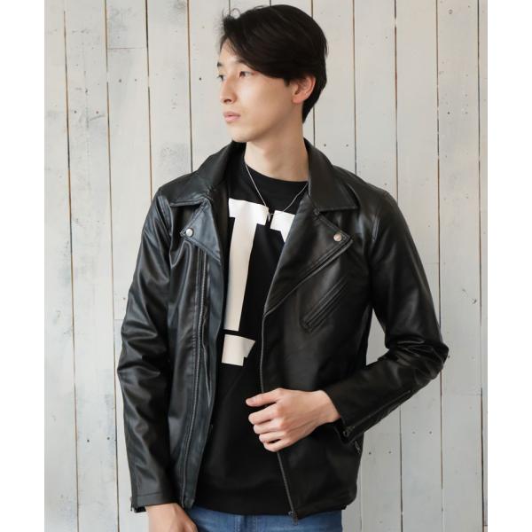 ライダースジャケット メンズ フェイクレザージャケット ダブルライダース シングルライダース ダブル シングル ブルゾン 黒 ブラック Buyee Buyee 提供一站式最全面最專業現地yahoo Japan拍賣代bid代拍代購服務 Bot Online