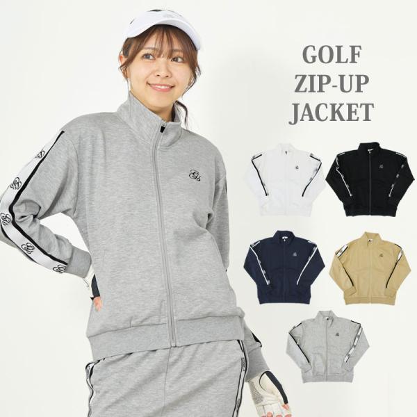 ゴルフウェア レディース gs GOLF ジップアップジャケット トレーナー