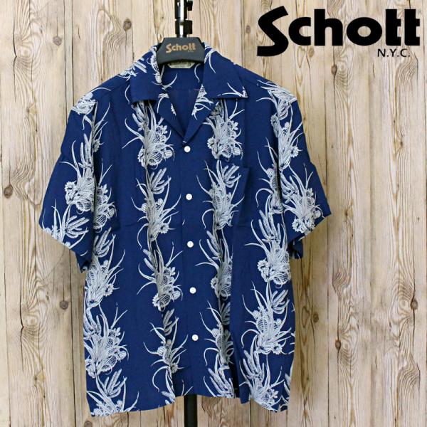 Schott N.Y.C（ショット） Schott RAYON SHIRT CACTUS 782-5123009