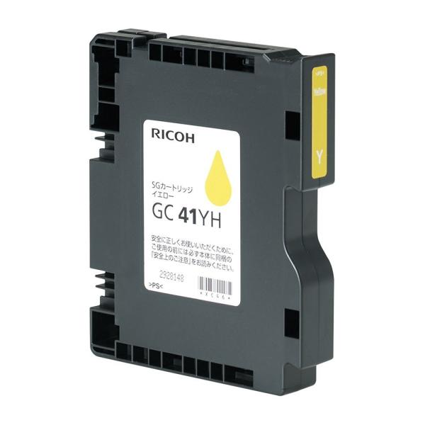 リコー（RICOH） SGカートリッジ イエロー GC41YH 純正品 : トップ