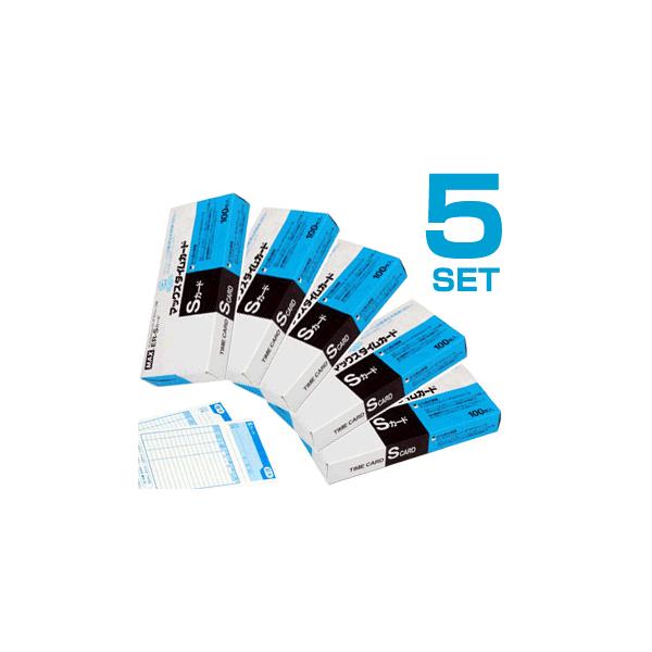 マックス（MAX） 【まとめ買い】MAX ER-Sカード タイムカード100枚入 5