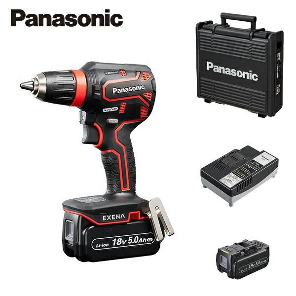 パナソニック EXENA エグゼナ 充電ドリルドライバー(赤) EZ1DD1J18D-R  