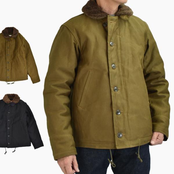 フリーホイーラーズ FREEWHEELERS n1 デッキジャケット NAVY