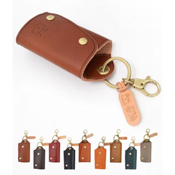 IL BISONTE（イルビゾンテ） キーケース レザーワイドキーケース