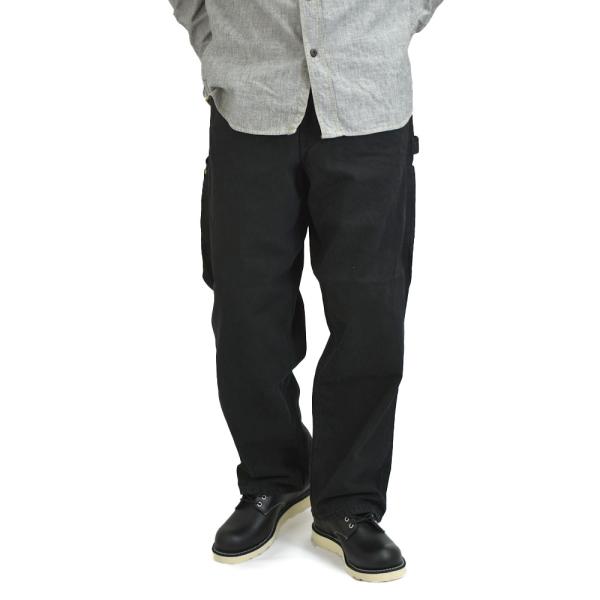 orSlow オアスロウ パンツ DAD'S FIT OXFORD PAINTER PANTS BLACK