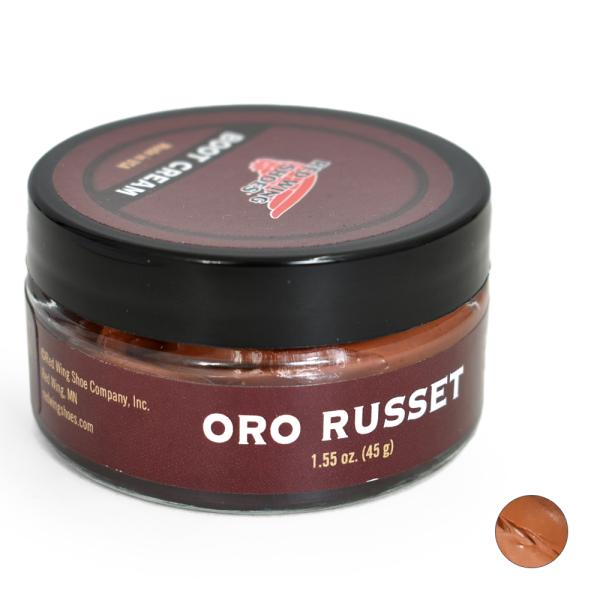 レッドウィングのブーツクリームは、革に潤いを与え、艶、光沢を出す乳化性のクリームです。表面のホコリ、泥汚れなどは、事前にブラシで落としてからご使用下さい。柔らかな布でクリームを全体に塗り込み、余分なクリームはきれいな布で拭き取って下さい。素...