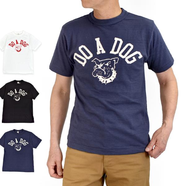 ウエアハウス WAREHOUSE tシャツ Lot 4601 DO A DOG 半袖プリントTシャツ 4601 メール便発送対応可能