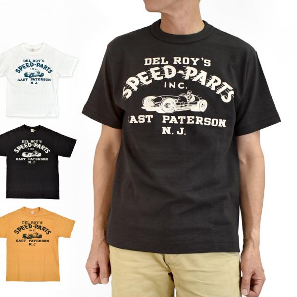 未使用 L WAREHOUSE ウエアハウス 4601 SPEED-PARTS WAREHOUSE ウエアハウス Lot.4601「SPEED PARTS」Tシャツ クルー