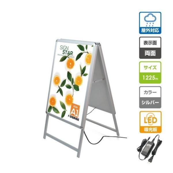 yzŔ@Op LED X^h Obv@ A^Ŕ  A1  Vo[@W640*H1225@LEDPA1-D