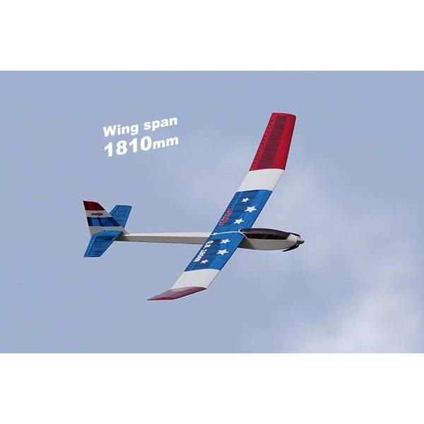 Q.B.1800R OK模型 12170 バルサキット 電動グライダー PILOT