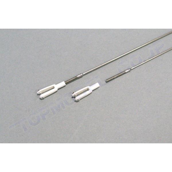 ・アジャストチップはグラスナイロン製に1.6mmのメタルピン付・ロッドは硬鋼線でロッドエンド付・ロッドサイズ．．．．φ1.1x210mm・2本一組