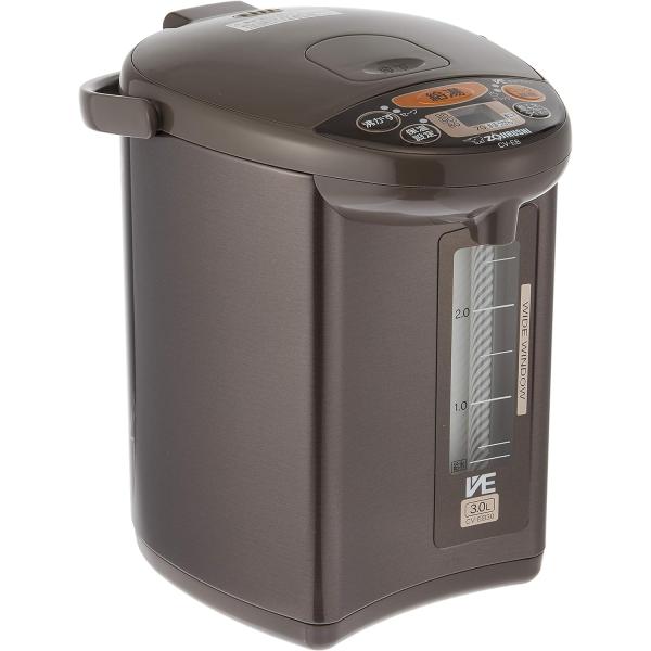 ZOJIRUSHI VE電気まほうびん　優湯生　CV-EB30 [新品未使用] 優湯生 新品 象印 ZOJIRUSHI VE電気まほうびん 3L CV-EB30-TA ブラウン