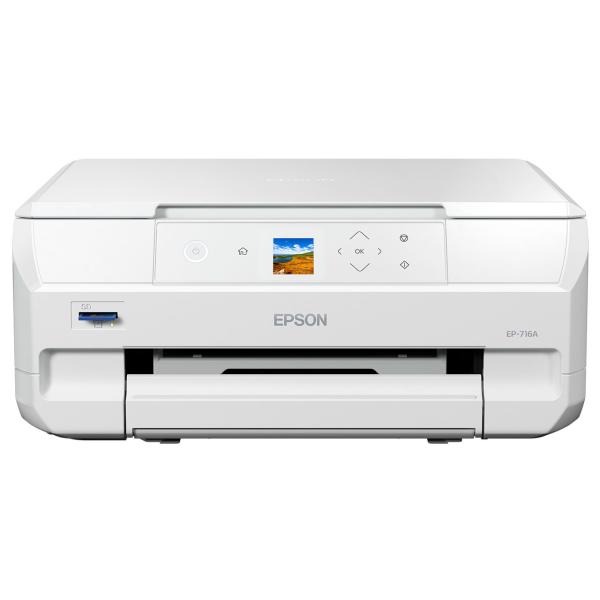 他サイト： エプソン EPSON カラリオ EP-716A A4インクジェット複合機 プリンター 新品の商品画像
