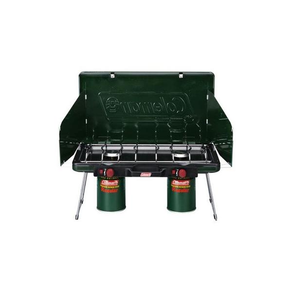 未使用保管品 コールマン ツーバーナー パワーハウス ツーバーナー