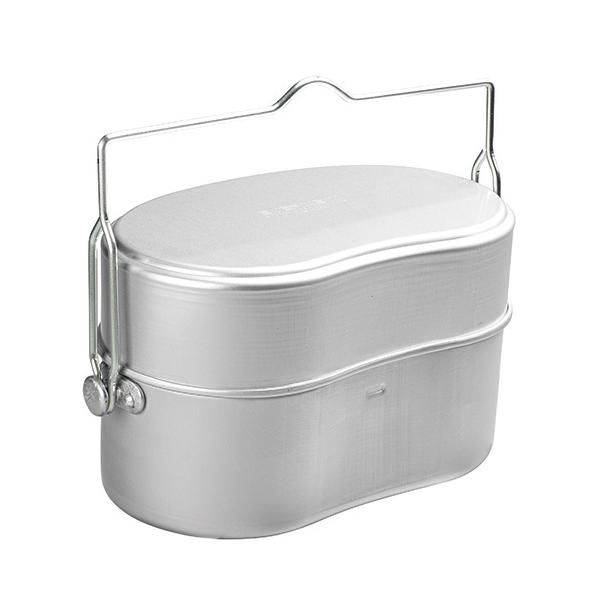 EVERNEW エバニュー　山岳飯盒弍型　EBY636（戦闘飯盒） エバニュー EVERNEW 山岳飯盒弐型 EBY636 : TOPPIN OUTDOOR AND