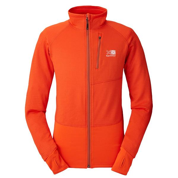 カリマーkarrimor cozy フリース フーディ(orange, L)