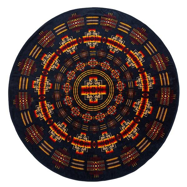 ペンドルトン Pendleton プリンテッド ラウンドタオル Xb277 チーフジョセフインディゴ Pd Af Toppin Outdoor And Travel 通販 Yahoo ショッピング
