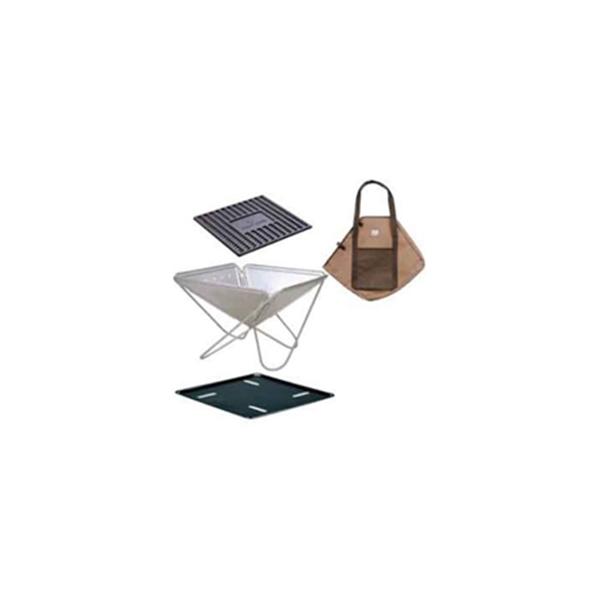  Peak - 【新品】スノーピーク焚き火台M スターターセットSET-111S スノーピーク snowpeak 焚火台Mスターターセット SET-111