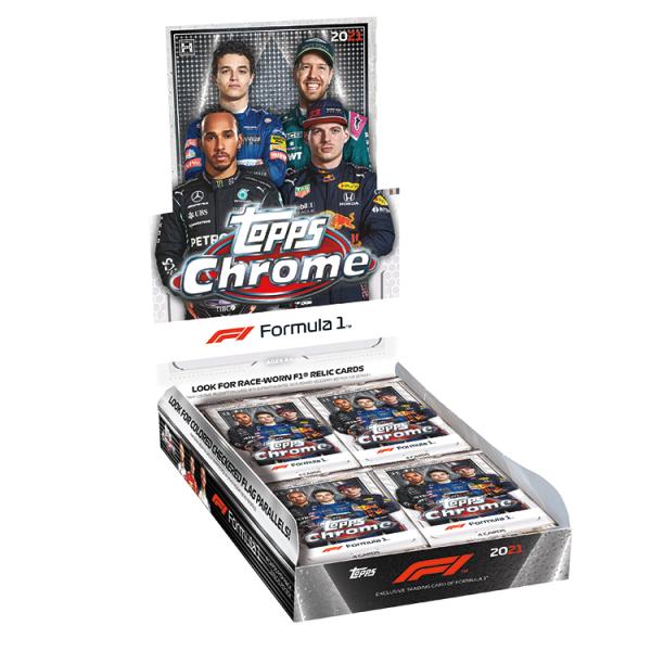 その他 2021 TOPPS CHROME FORMULA 1 HOBBY 1box Topps 2021 Topps Formula 1 Chrome Hobby 2021年版 トップス
