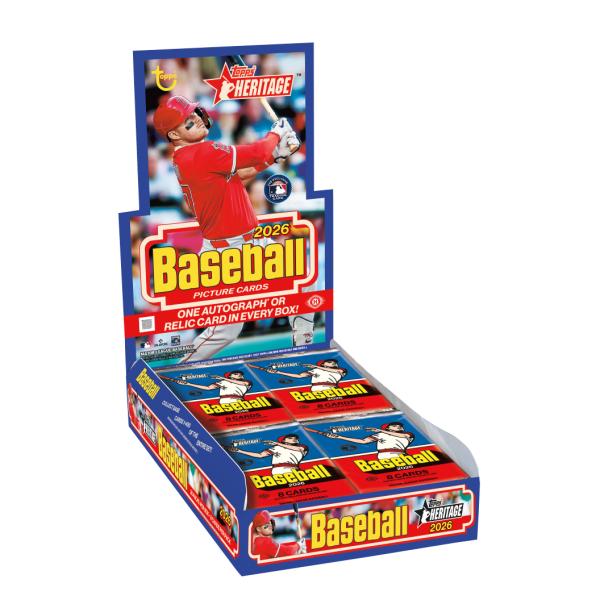 2026 Topps Heritage Baseball - HOBBY