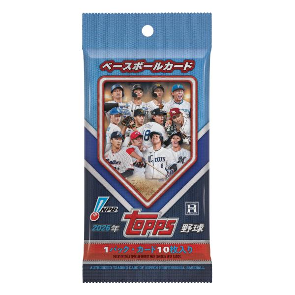 Topps 2026 Topps NPB Baseball Card 1 Pack : Topps Japan公式 ヤフー