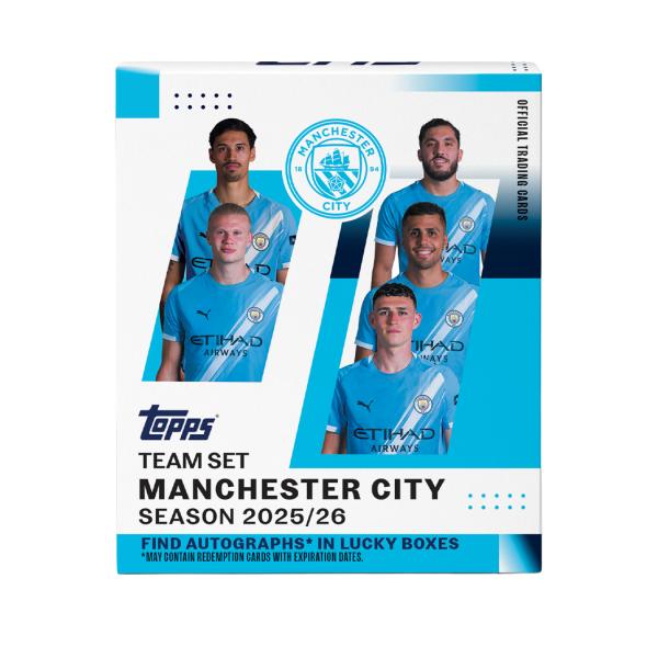 Topps Manchester City 2025-26 Team Set