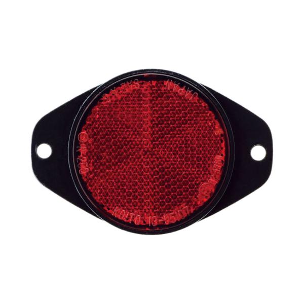 【商品名】小糸製作所 KOITO リフレックスリフレクター レッド 赤 サイドボルト取付用 NRRP-55A-SB【商品説明】■トラック・バス・トレーラー・産業車両用リフレックスリフレクター（RR）です。（※9人乗り以下の乗用車への取付けは...