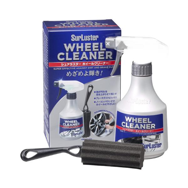 他サイト： シュアラスター ホイールクリーナー 400ml 専用スポンジブラシ付属 S-65の商品画像