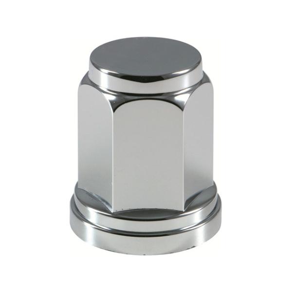 【商品名】JET フラットナットキャップ 33mm 10個入 H60mm 樹脂メッキ [500443] (ナットカバー)【商品説明】■ISOホイール(ナット33mm)専用ナットキャップ■フロント・リヤを問わず取付可能【各種仕様】■入数：1パ...