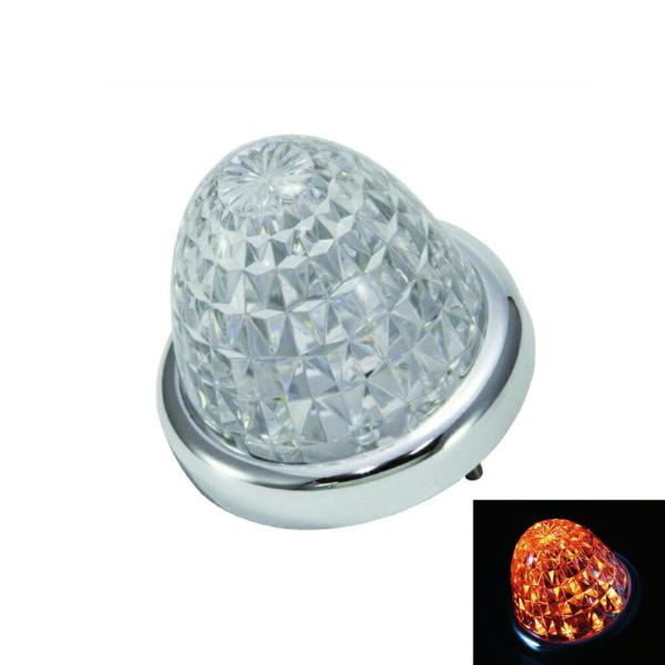 【商品詳細】JET LED スターライトバスマーカーランプ クイーン(QUEEN) クリア/紅茶 24V [532689]【商品説明】■LED12個を効果的に配置し、ムラのない輝きを実現!!■LEDならではの省エネ設計!!【各種仕様】■入数...