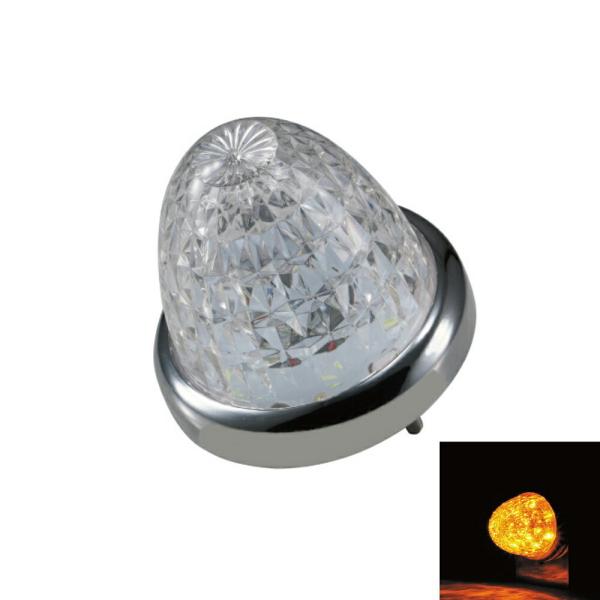 【商品詳細】JET LED スターライトバスマーカーランプ 零(ゼロ) クリア/アンバー 12/24V共用 [532618]【商品説明】■特殊なレンズ構造による鮮やかな拡散発行で、路面まで明るく照射!!■超高輝度LEDを使用し、驚異の明るさ...
