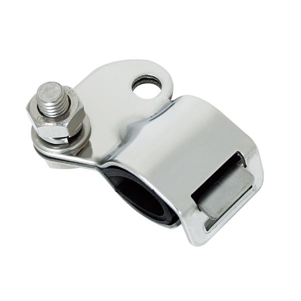 【商品名】槌屋ヤック クルージングミラー 取付ステーSUS [CV300S]【商品説明】・ステーもボルトもナットも304ステンレス製のサビにくいクルージングミラー取付ステー・光沢感を活かす、メッキミラーステーへの取り付けに最適・純正ミラース...