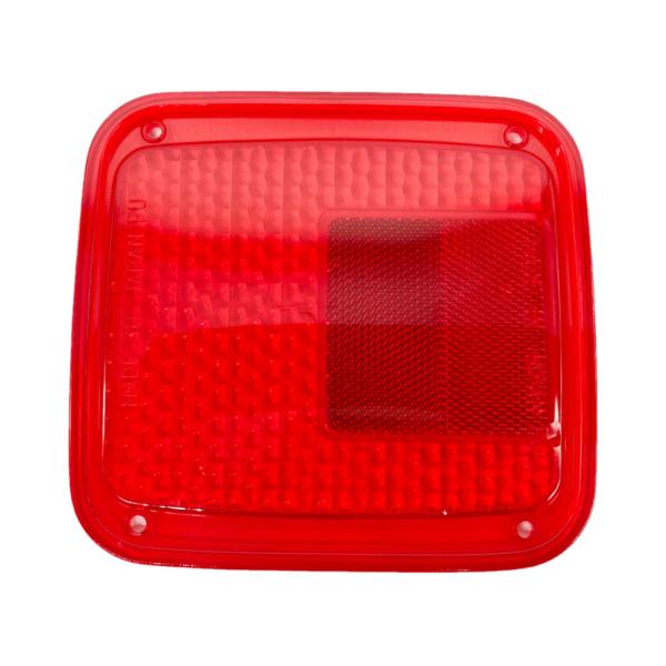 【商品名】ドーワ 純正テールランプ 補修用レンズ 市光/IKI FU レッド 赤 レフ付き DS-1027【各種仕様】■メーカー：ドーワ (DOWA)■入数：1個■型番：DS-1027■サイズ：145×155mm■適合：FU (市光)■取付...