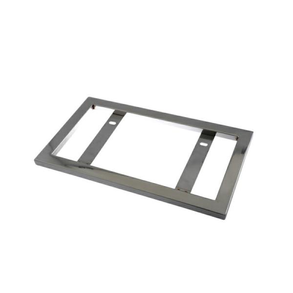 【商品名】JB ステンレス ナンバープレート枠 中型 (角パイプ) 8212023【各種仕様】■入数：1個■品番：8212023■適合：中型用 (軽トラ、2t車、4t車)（※字光式NOプレートは装着不可）■サイズ：ヨコ386×タテ222×高...