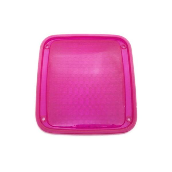 【商品名】AS 純正テールランプ 交換用レンズ ピンク 市光(FU)タイプ 113×120mm 用 (テールランプ)【各種仕様】■入数：1枚■レンズカラー：ピンク■適合・市光 [FU] タイプ(ネジピッチ ヨコ113×タテ120mm)■備考...