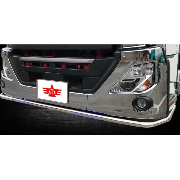 ATS メーカー直送品 ステンパイプバンパー 17クオン H29.4〜 用