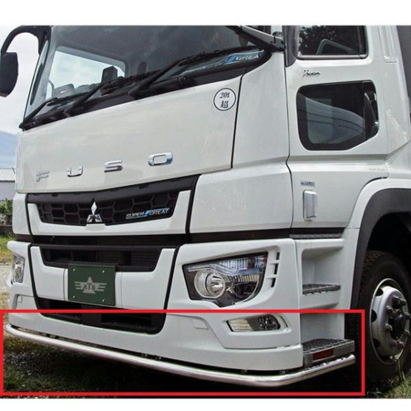 ATS メーカー直送 ステンパイプバンパー フロント&サイド3点セット 17