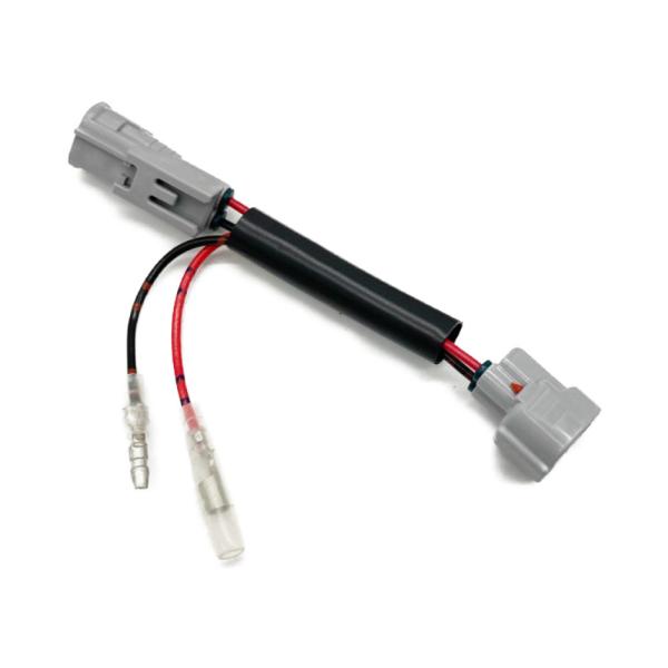 【商品名】フロントポジション電源取出しハーネス NEWプロフィア/レンジャープロ用(1本入) [YRK141]【商品説明】■配線を傷つける事なく、フロントバンパーのポジションランプ(スモールランプ)側からプラス・マイナス電源が分岐できます。...