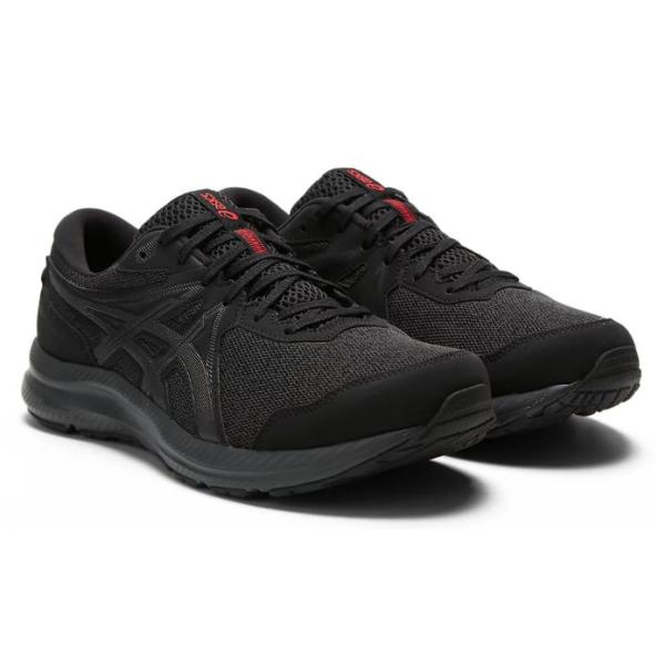靴 ランニングスニーカー ASICS GEL-CONTEND 7 WP BLACK/BLACK アシックス コンテンド 7 WP ブラック/ブラック 1011B333-001