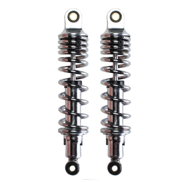 280mm リアサスペンション　メッキ リアサスペンション リアショック 280mm クローム 汎用 カスタム