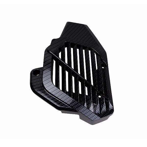 PCX 125 150 JF56 KF18 カーボン調塗装 ラジエーターカバー : トップ