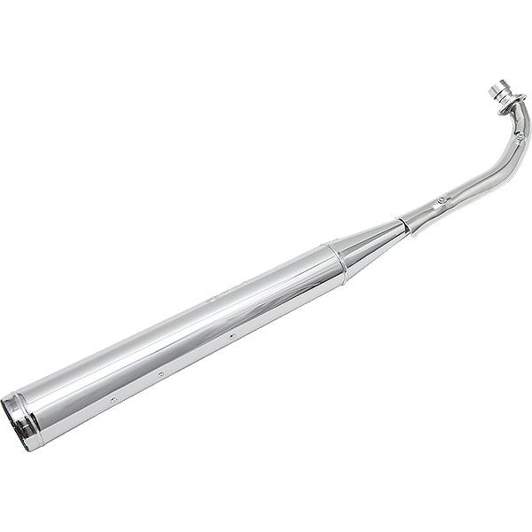 スーパーカブ カブ マフラー メッキ メガホンマフラー バイク レトロスタイル ホンダ CUB