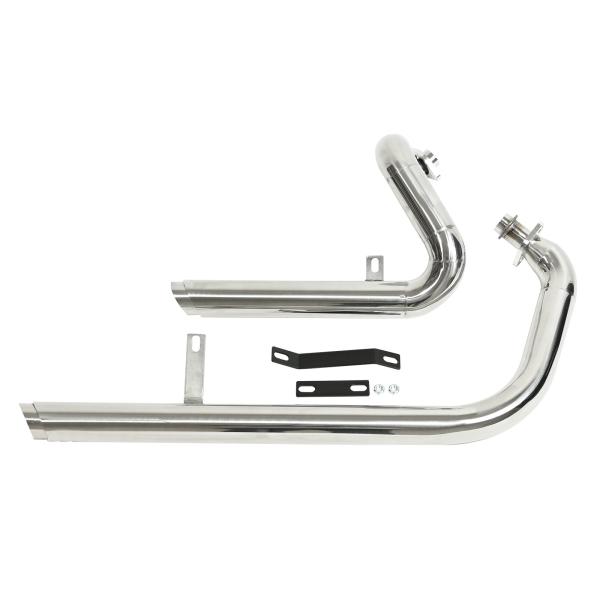 ビラーゴ250 XV125 XV250 スラッシュカットマフラー スラッシュカット