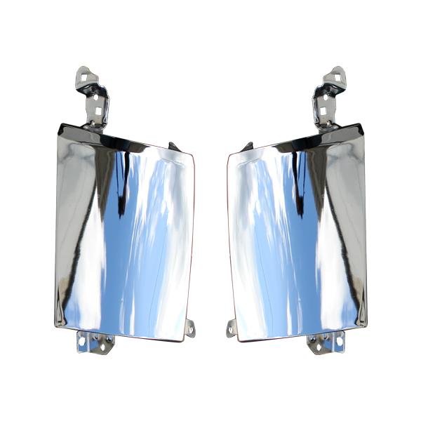 トヨタ ダイナ 日野 デュトロ メッキ コーナーパネル 標準 ワイド 前期