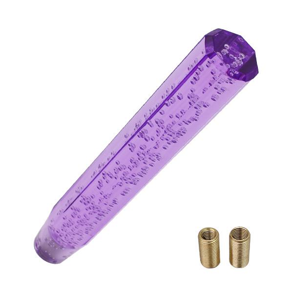 クリスタルシフトノブ バブル シフトノブ レバー 八角 300mm 30cm