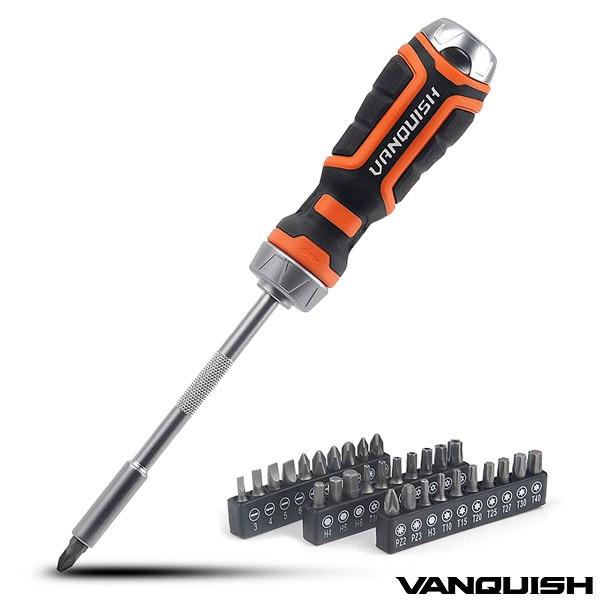 ヴァンキッシュ ラチェットドライバー おしゃれ プラスドライバー マイナスドライバー トルクス 六角 ポジドライブ ビット セット Work Diy 工具 トップセンス 通販 Paypayモール