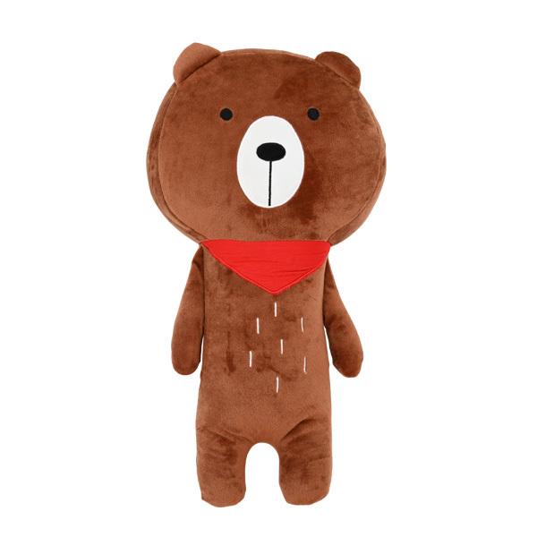 シートベルト クッション くま シートベルトカバー 子供 かわいい キャラクター ぬいぐるみ アニマル ブラウン 簡単 取付け 雑貨 カー用品 内装 トップセンス 通販 Paypayモール