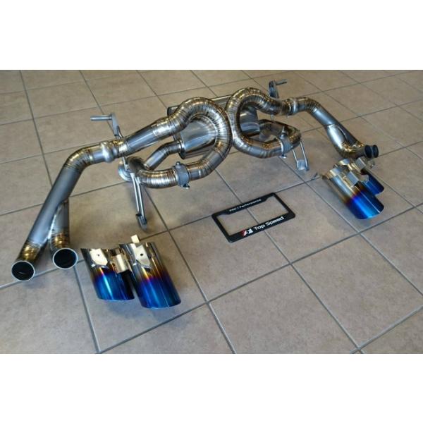 ランボルギーニ ウラカン LP610-4/LP580-2 用チタン製マフラー (USAメーカー Top Speed製)