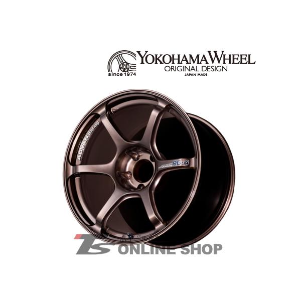 ADVAN Racing RG-4 8.0J-17インチ (48) 5H/PCD100 RCB ホイール1本 